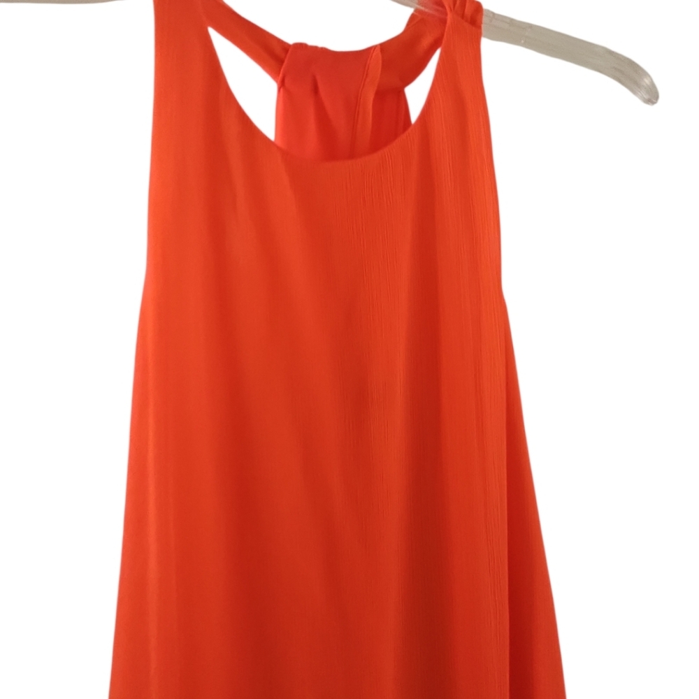 Banana Republic Keyhole Back Top Vibrant Size M Sleeveless Lined